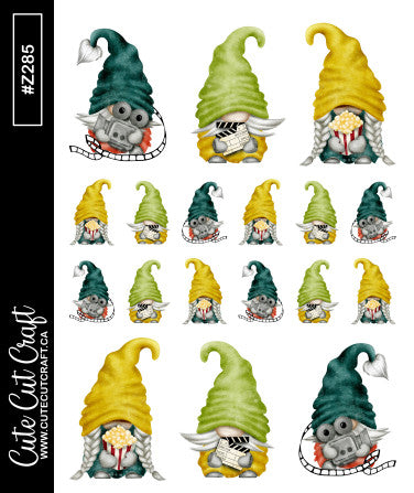 Movie Gnomes || Deco Sheet