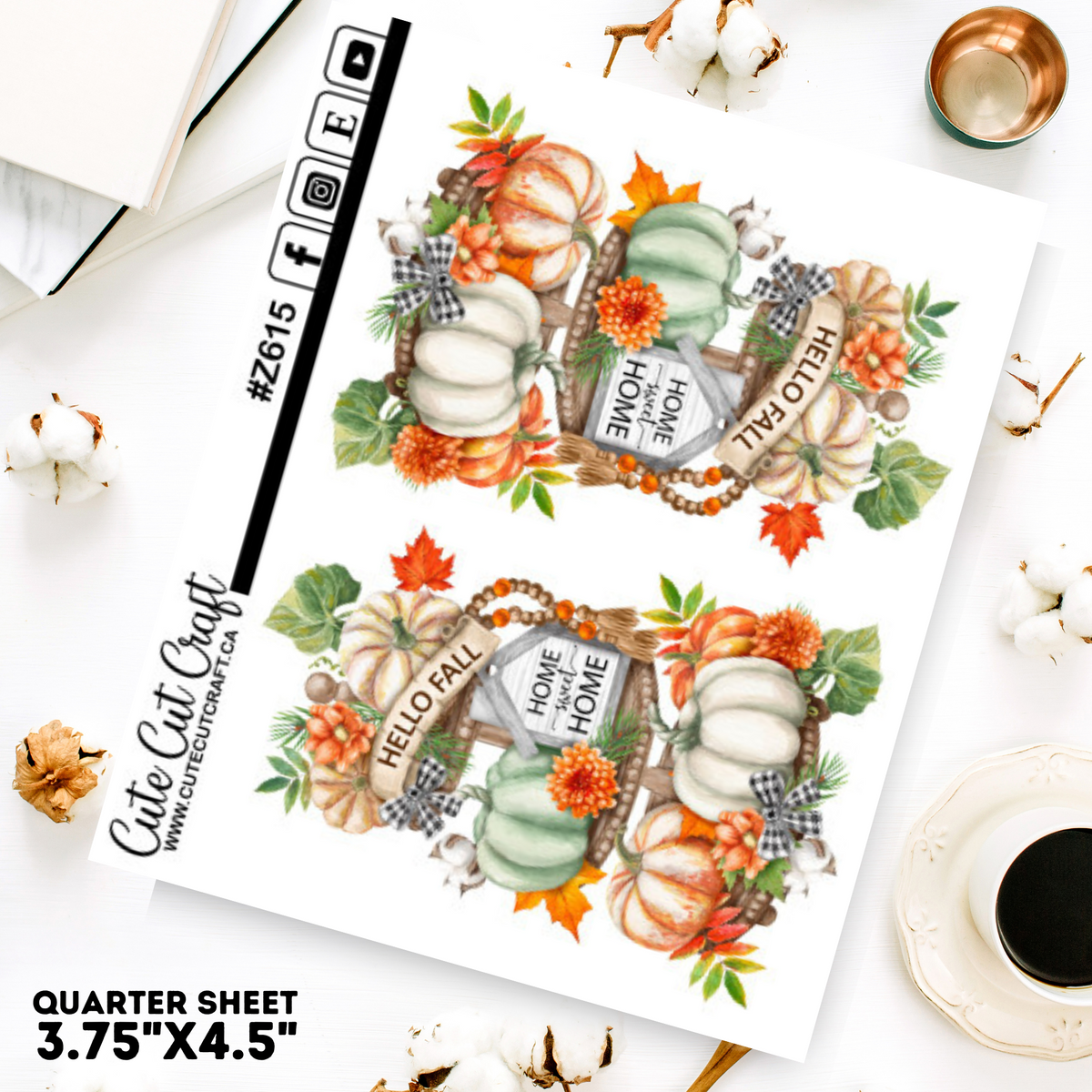 Pumpkin Fall Tiered Tray Gnomes