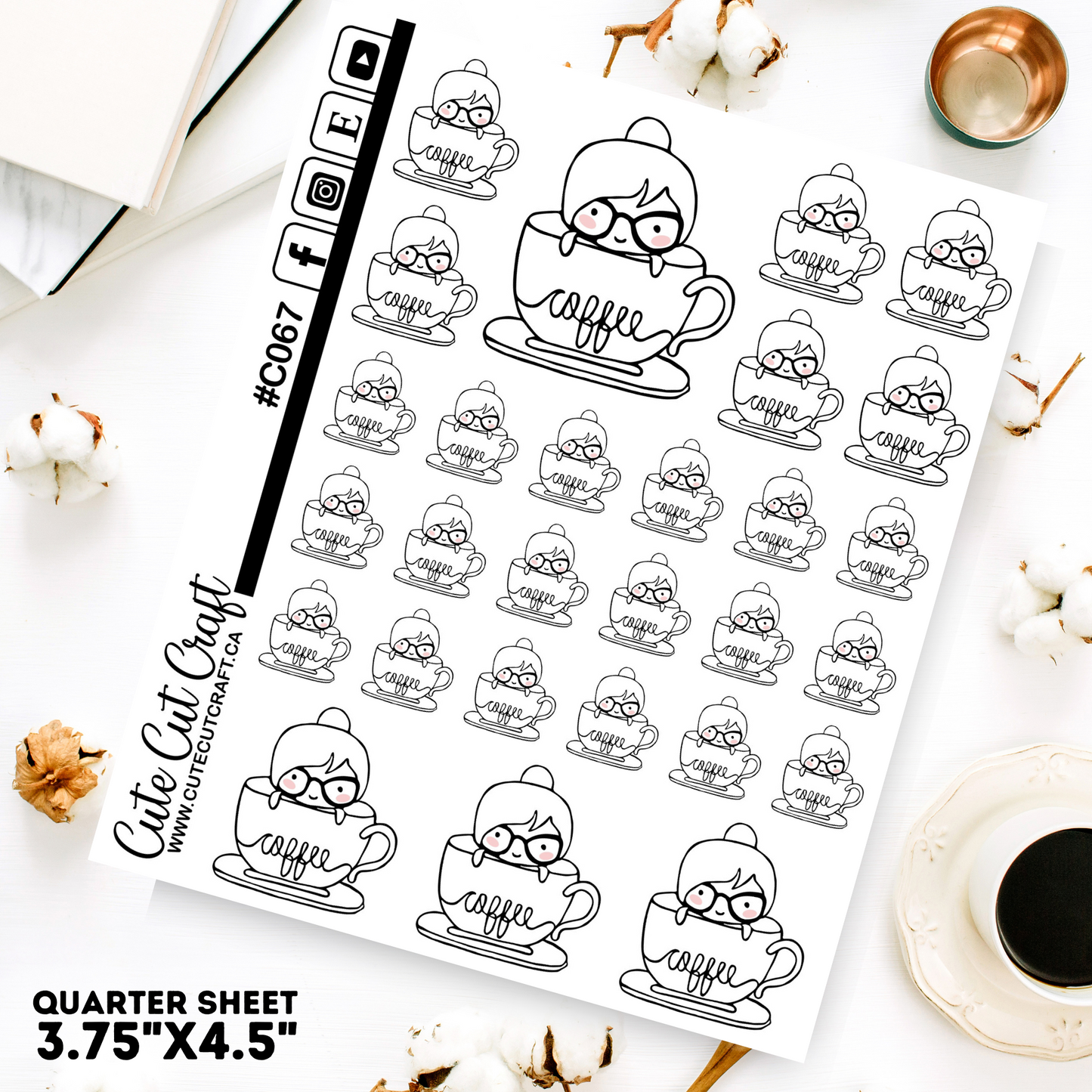 Coffee Cup || Planner Paige