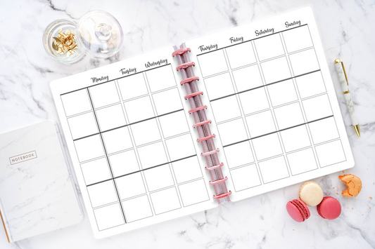 Day Block || CHP Planner Inserts