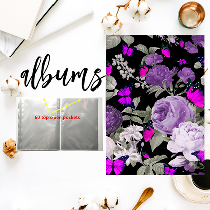 Floral Butterfly || Sticker Albums