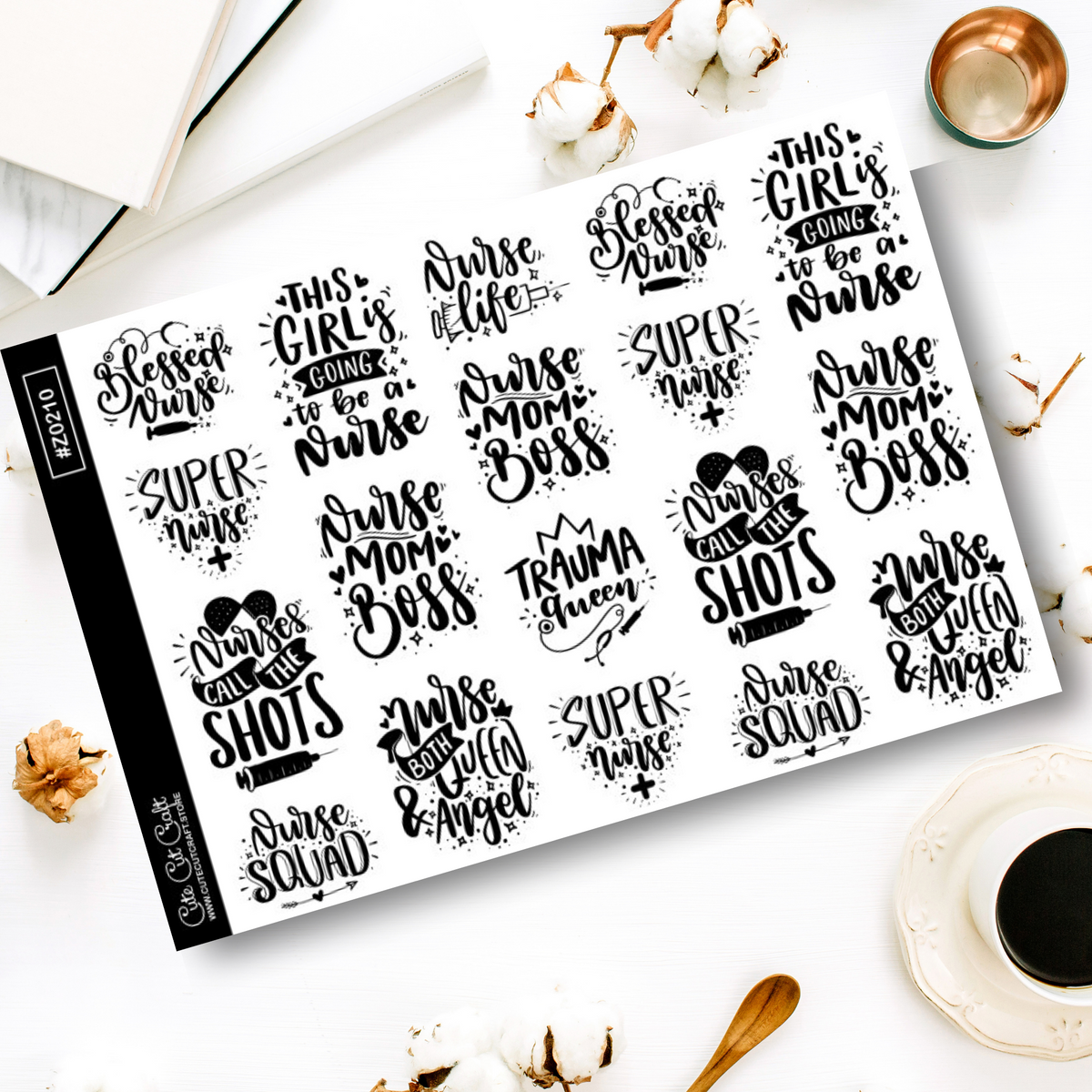 Nurse Quotes || Deco Sheet