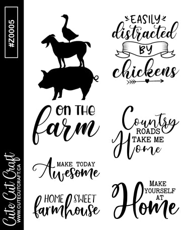 Farm Life || Quote Sheet
