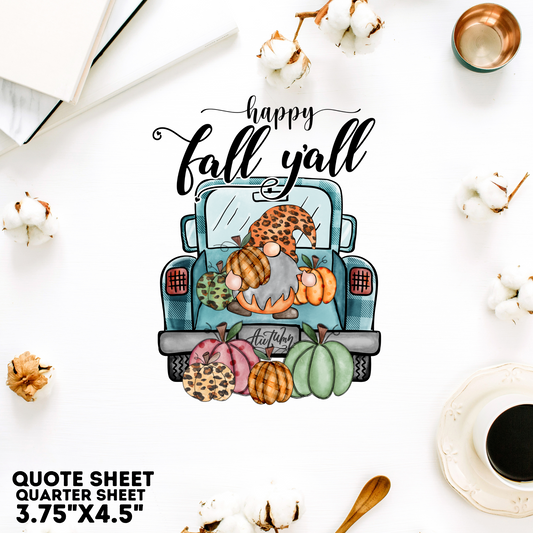 Fall Quote Sheet 10