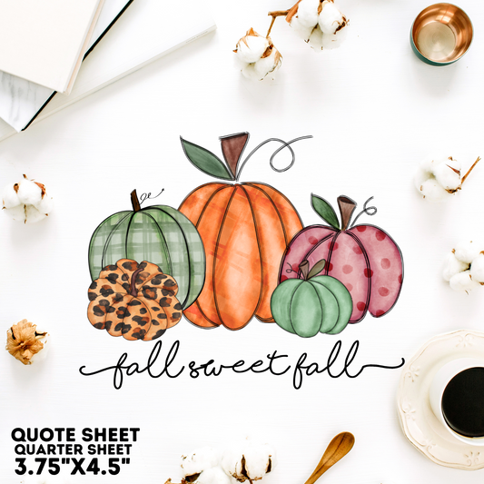 Fall Quote Sheet 8