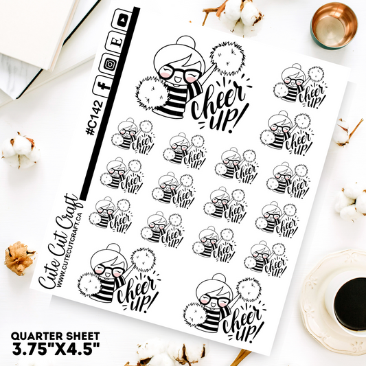 Cheer Up || Planner Paige 2000