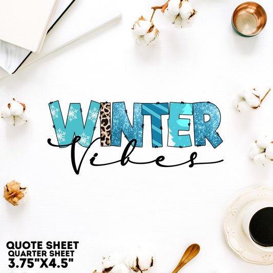 Winter Quote Sheet 20