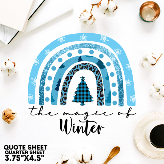 Winter Quote Sheet 13