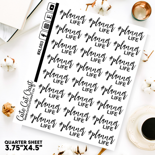 Planner Life #83 || XL Bounce Scripts