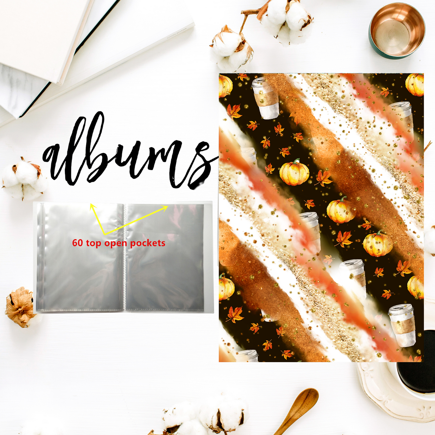 Fall Coffee || Sticker Albums