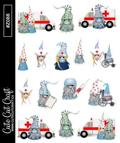 Medical Gnomes || Deco Sheet