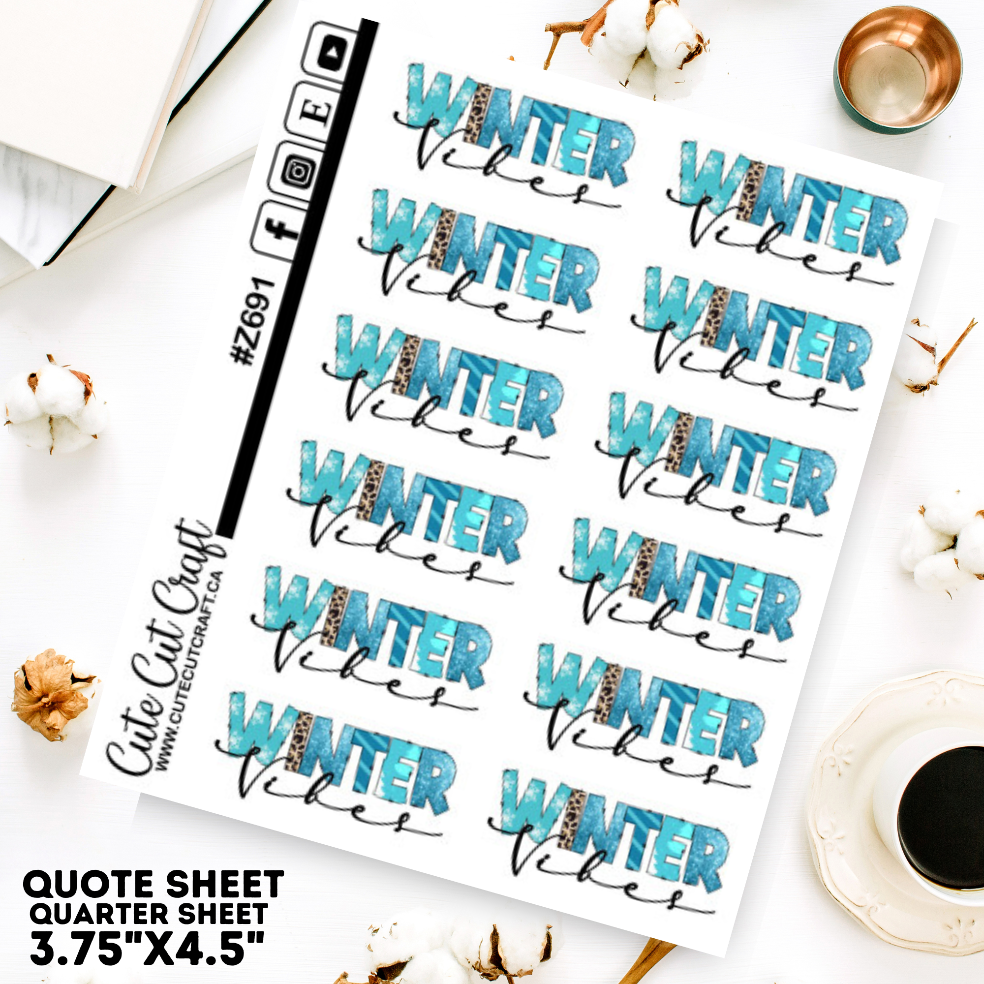 Winter Quote Sheet 20