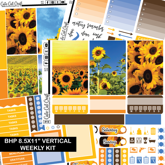 Sunflower #244 || HP Big Weekly Kit