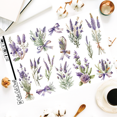 Lavender Music #248 || Deco