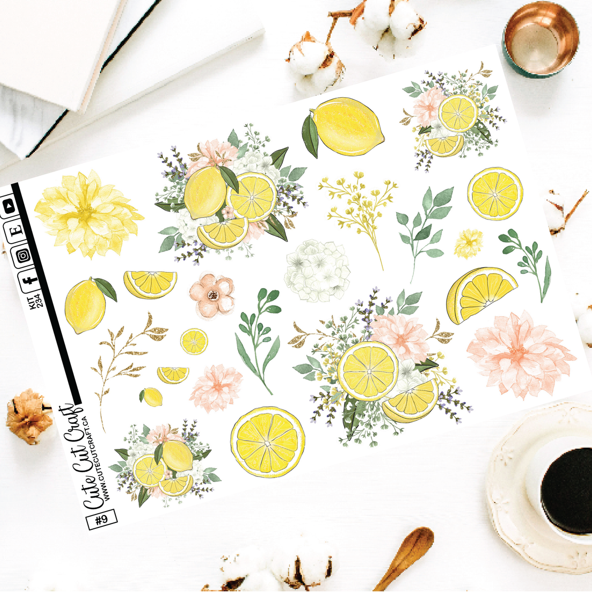 Lemon Fresh #234 || Deco