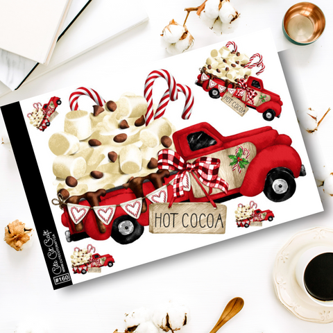 Hot Cocoa Truck || XL Deco Sheet