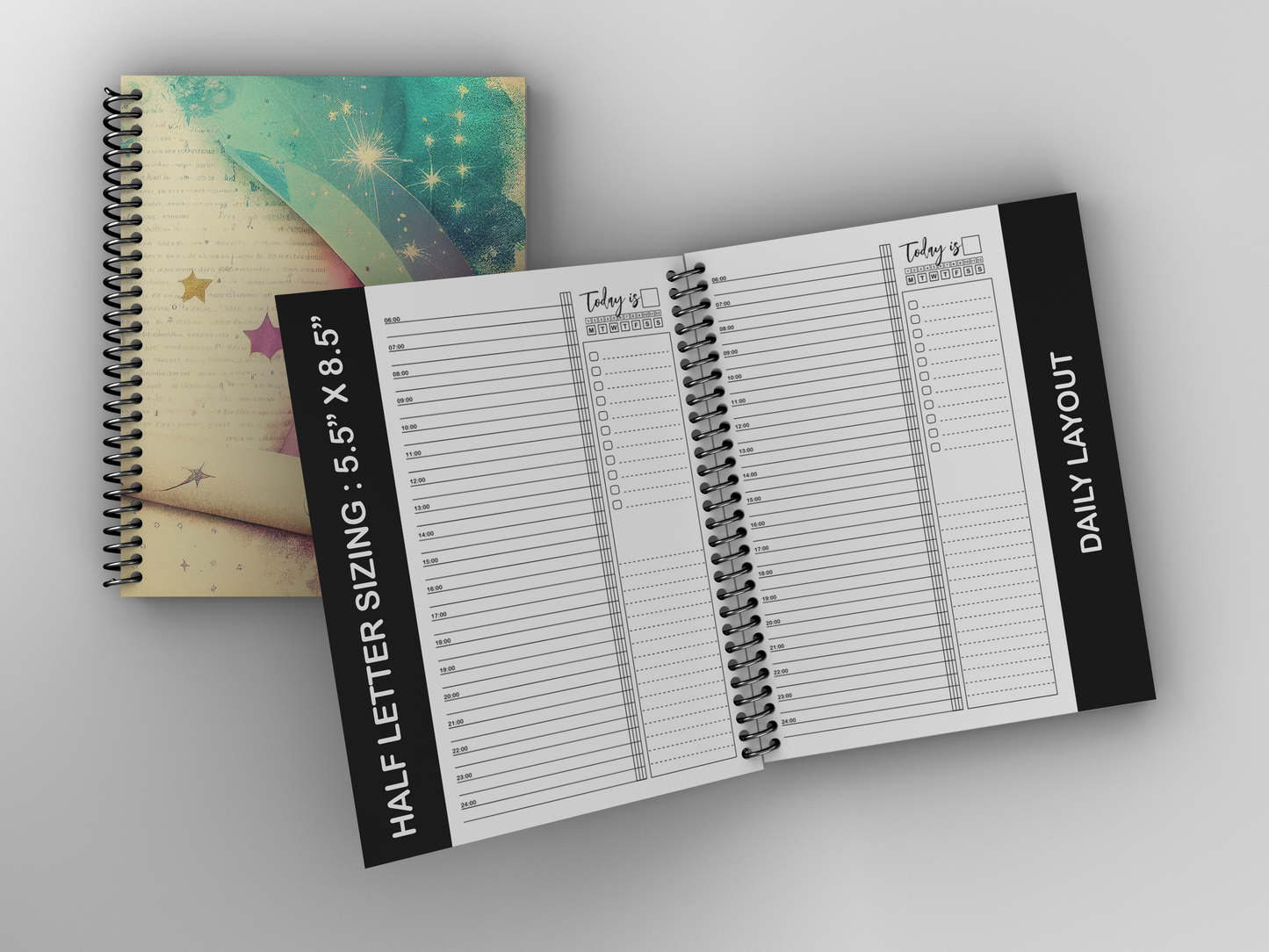 Book Odyssey Daily 6 Month || Half Letter Planner