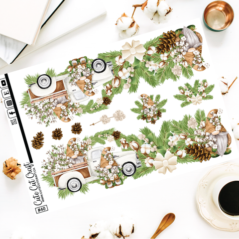 Cotton Gnomes #232 || XL Deco Sheet