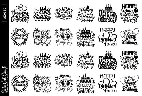 Birthday Quotes || Deco Sheet