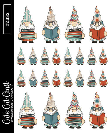 Book Gnomes || Deco Sheet