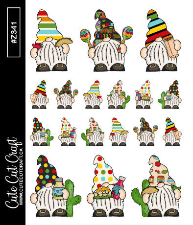 Mexican Fiesta Gnomes