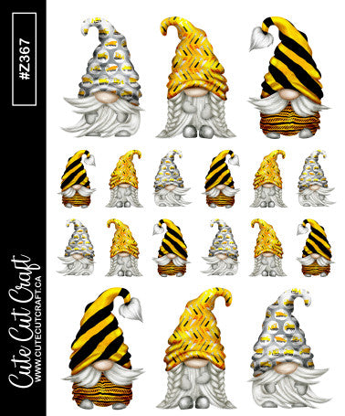 Construction Gnomes || Deco Sheet