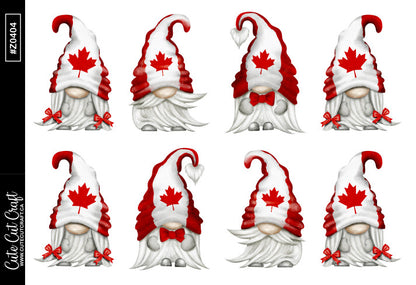 XL Canada Day Gnomes
