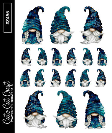 Night Gnomes || Deco Sheet