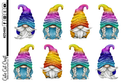 XL Rainbow Gnomes