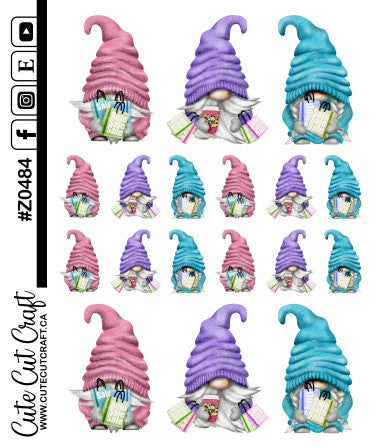 Sale Gnomes || Deco Sheet