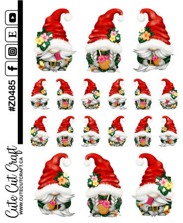 Summer Santa Gnomes