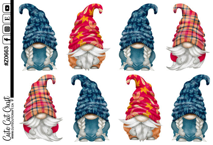 XL Cozy Fall Gnomes