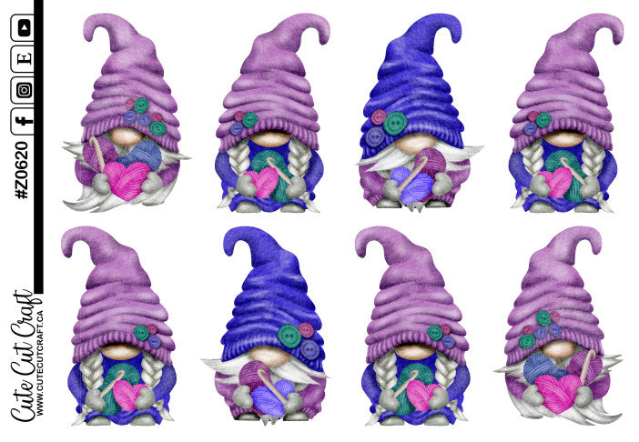XL Crochet Gnomes