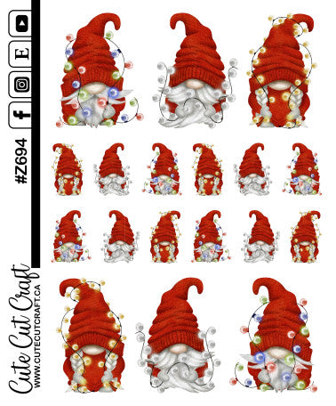 Christmas Light Gnomes