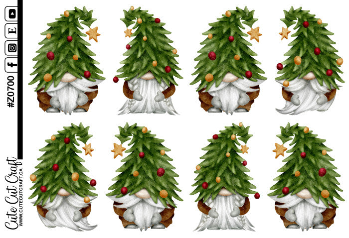 XL Christmas Tree Gnomes