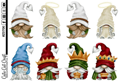 XL Nativity Gnomes