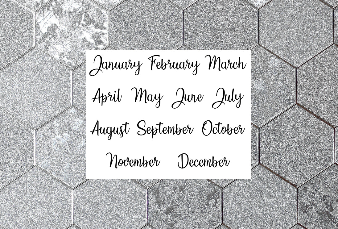 Medium Month Scripts || Date Covers
